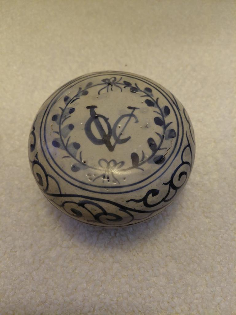 VOC Gember Zalf Potje - Delfts Blauw Stijl, Ophalen of Verzenden