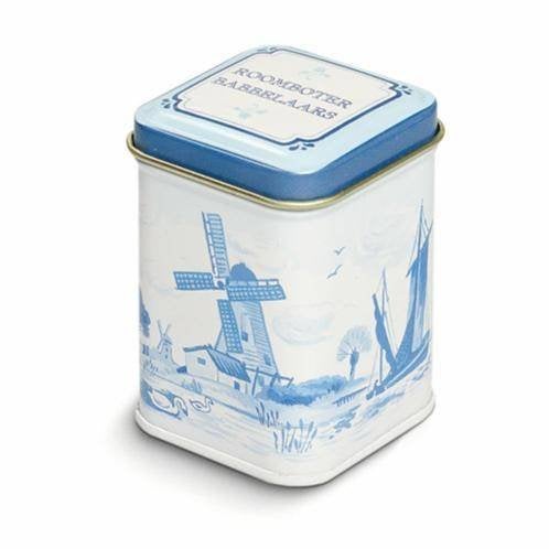 Mini-blik Delfts blauw voor roomboter babbelaars, Ophalen of Verzenden, Zo goed als nieuw, Overige