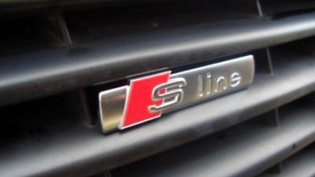 Audi s-line grill embleem a1 a3 a4 a5 a6 a7 a8 q3 q5 q7, Ophalen of Verzenden
