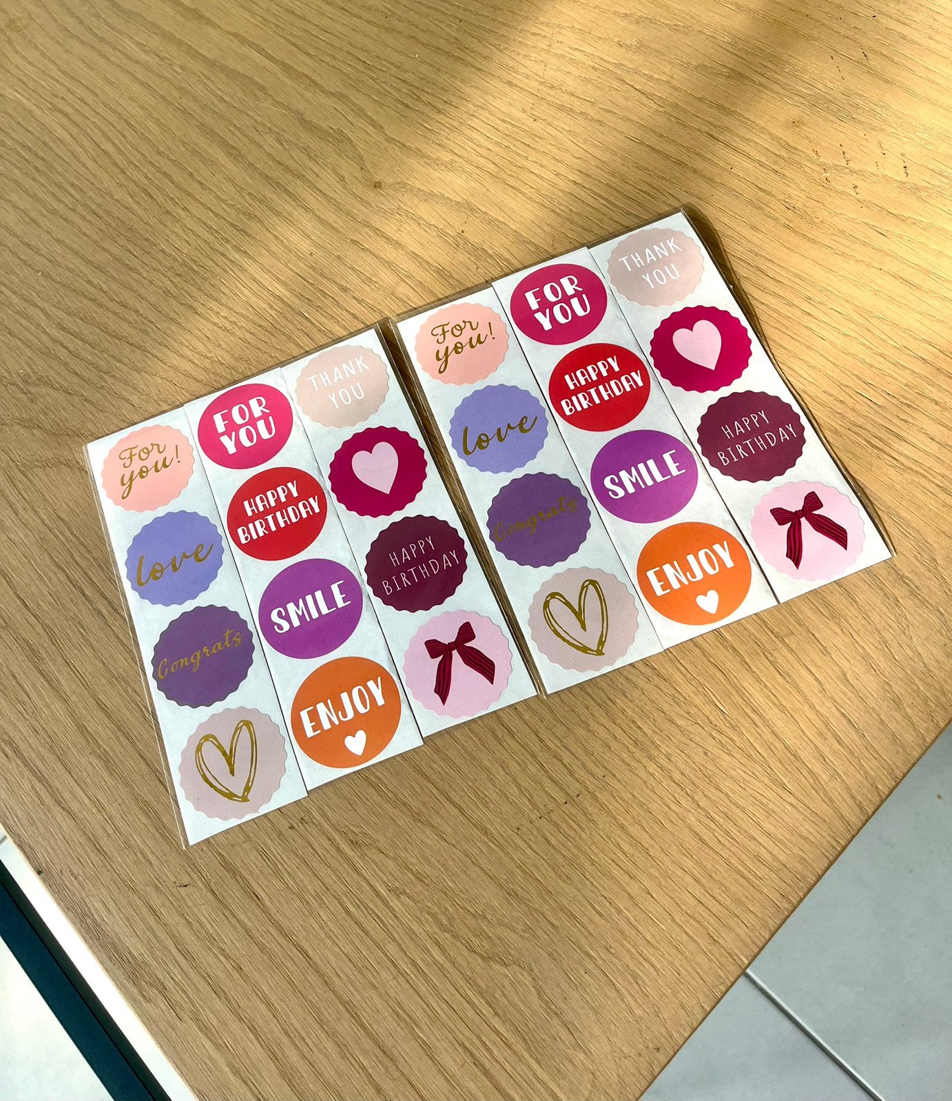 Leuke (cadeau) stickers, Ophalen of Verzenden, Zo goed als nieuw