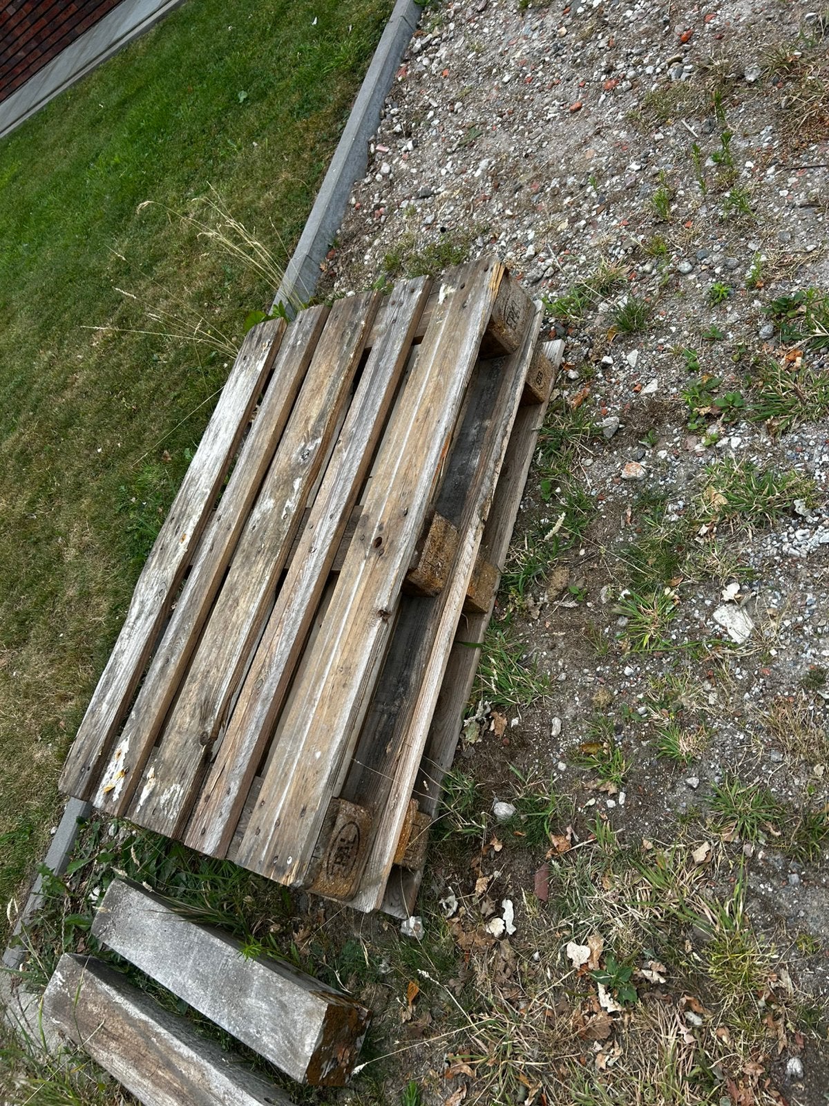 Pallets (2 stuks), Tuin en Terras, Ophalen of Verzenden, Gebruikt, Minder dan 180 cm, Planken