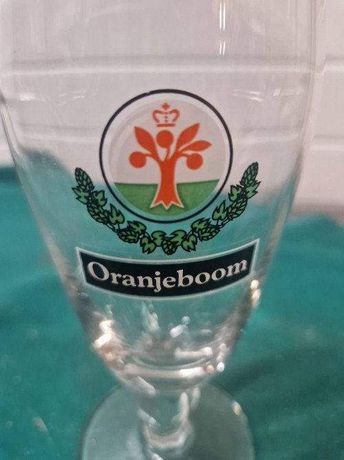 oranjeboom bierglas, Ophalen of Verzenden, 'T Olde Gre-j, Info@toldegrej.nl, Endepoelstraat 20f Didam
