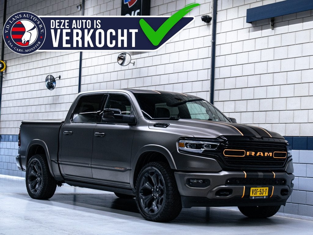 Dodge Ram 1500 Limited 5.7L Hemi V8 Automaat 4x4 | Full opti, Auto's, Gebruikt, 5654 cc, 402 pk, Leder
