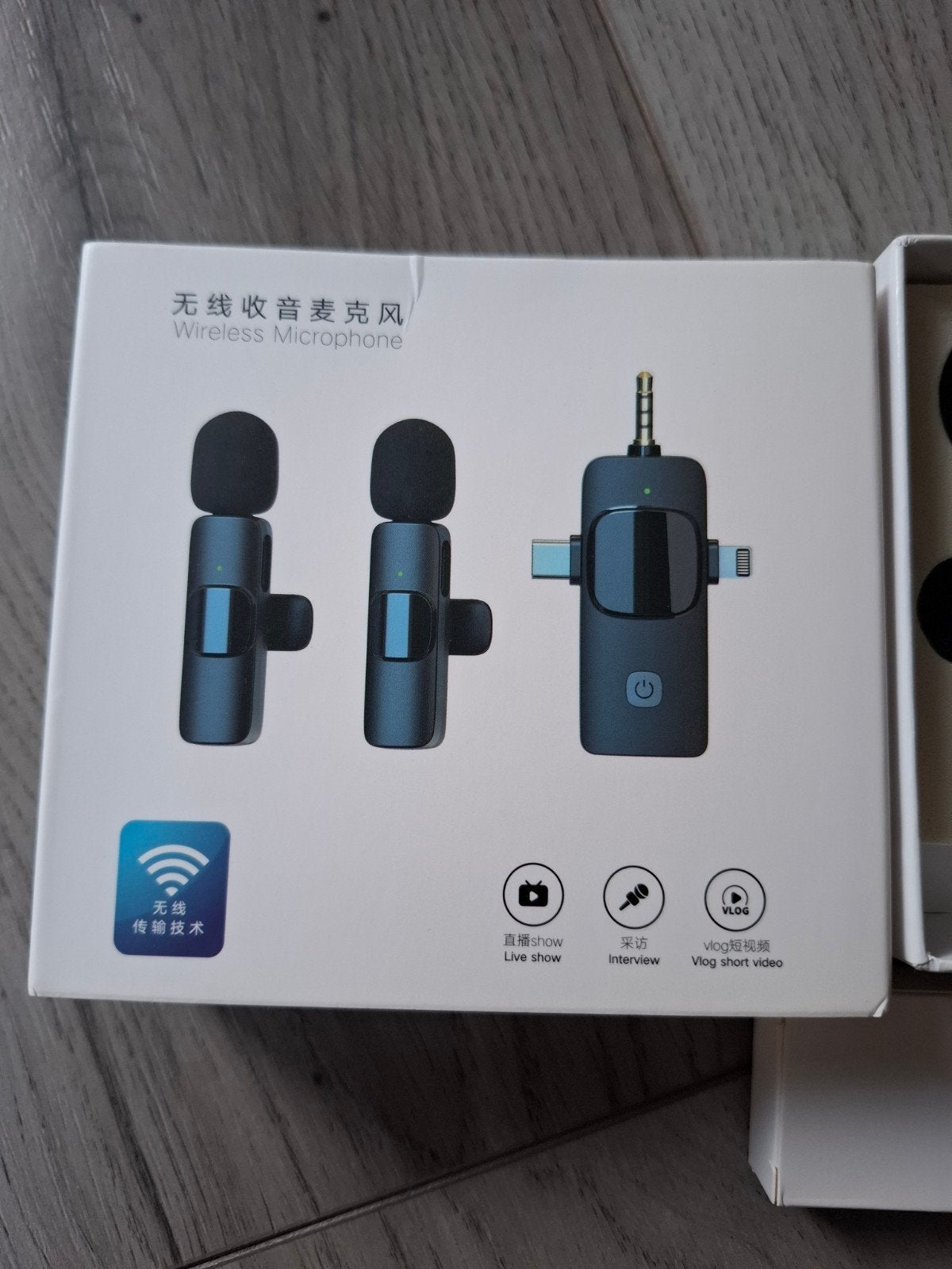 Nieuwe Universele Draadloze Microfoon Set (2x), Verzenden, Zo goed als nieuw