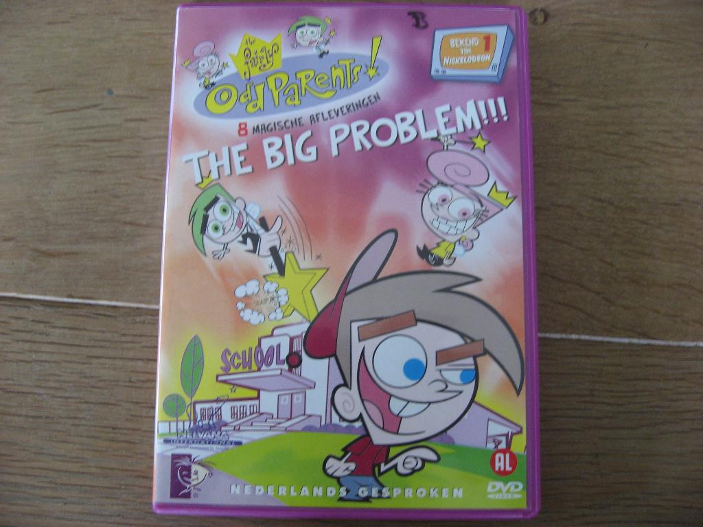 The fairly Odd Parents! 8 afleveringen, AL, The big problem!, Cd's en Dvd's, Dvd's | Tekenfilms en Animatie, Tekenfilm, Verzenden