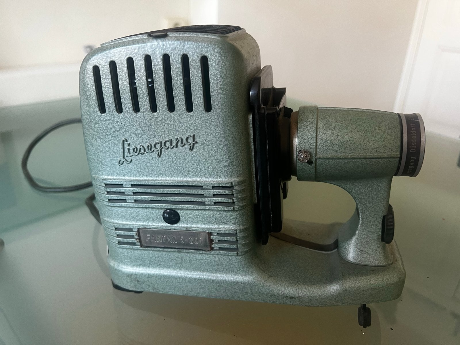 Vintage Liesegang Fantax 5-300 Diaprojector - Duitsland, Ophalen of Verzenden, Gebruikt