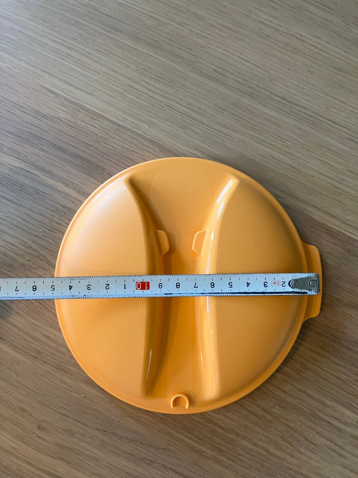 Tupperware deksel, oranje, 22 cm, Ophalen of Verzenden, Zo goed als nieuw, Oranje, Overige typen