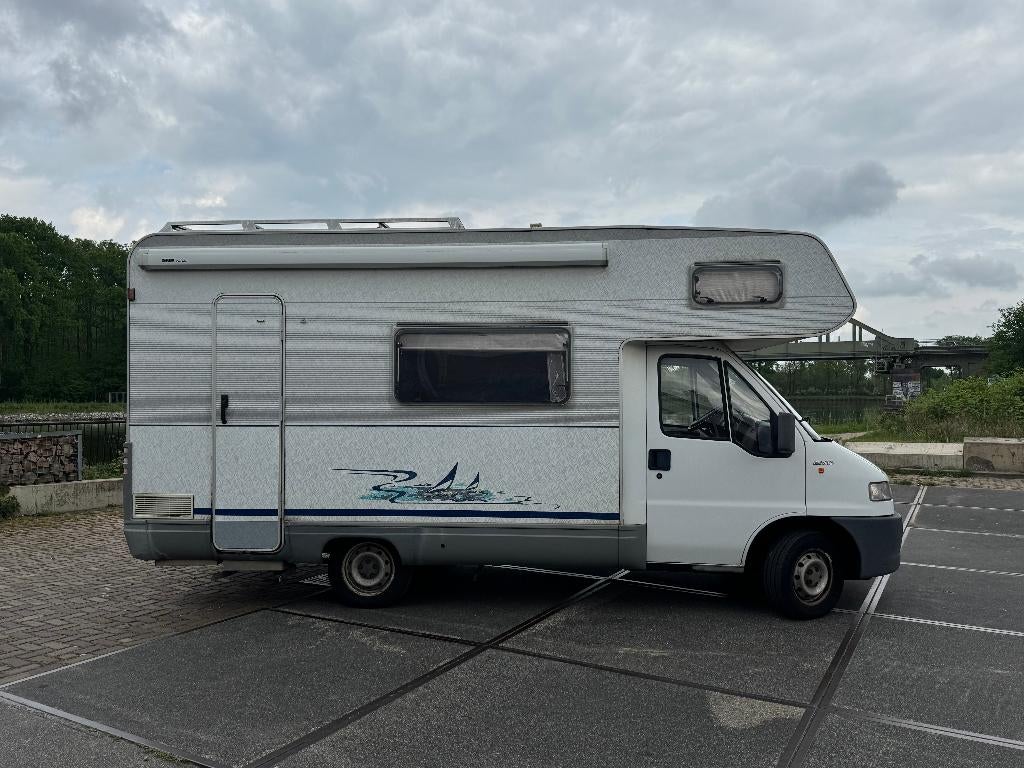 Fiat Ducato Dethleffs Camper 2.8 2001, Alkoof, Fiat, Dakluik, Watertank (Schoon)
