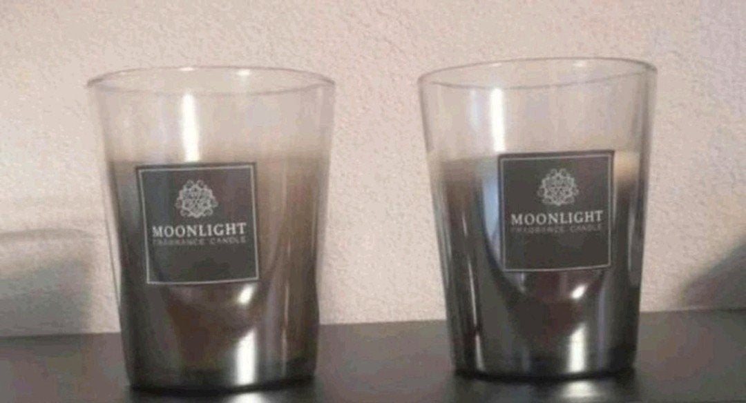 Moonlight fragrance XL candle ZGAN, Huis en Inrichting, Woonaccessoires | Kandelaars en Kaarsen, Windlicht, Ophalen of Verzenden