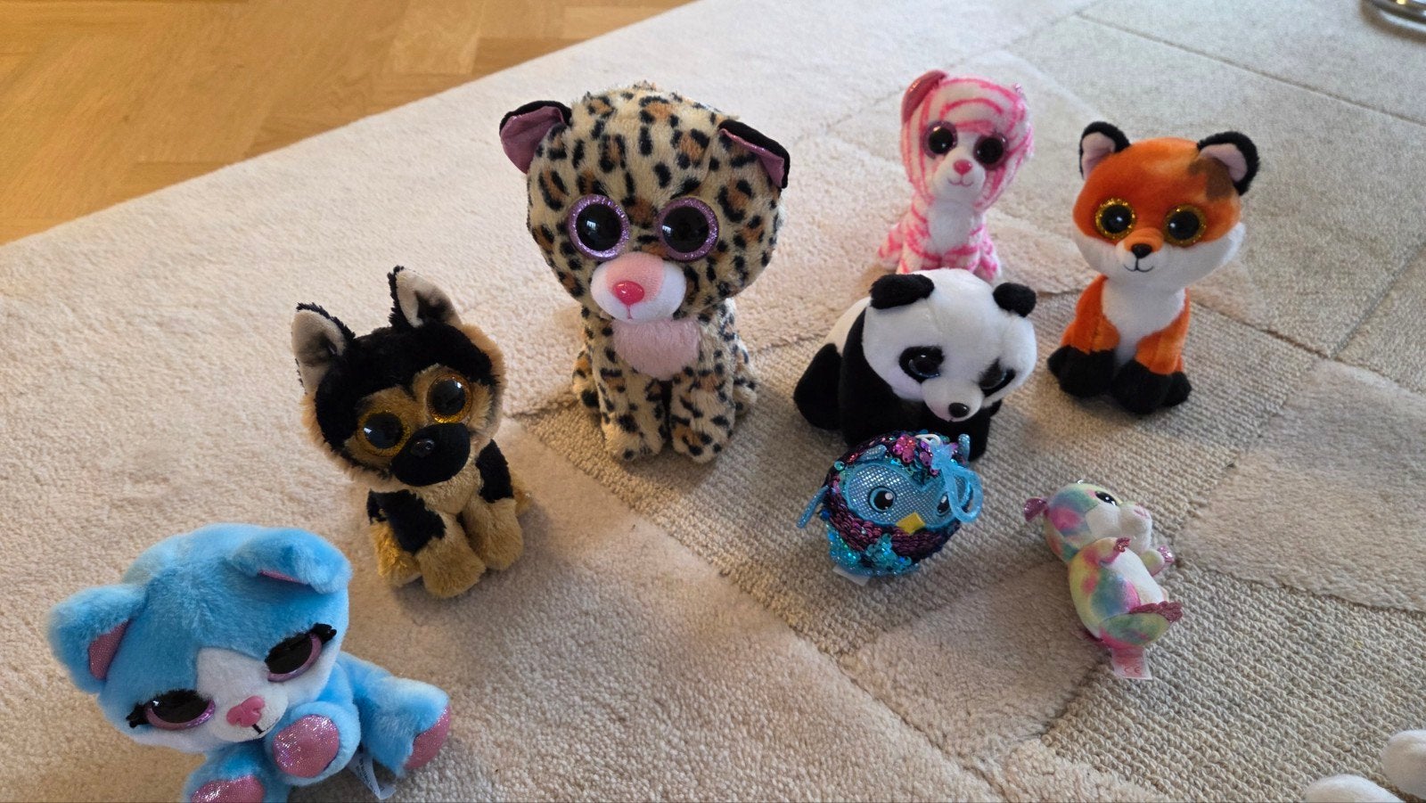 Ty Beanie Boo's Knuffels - Diverse Dieren Collectie, Ophalen, Meerkleurig, Klein (minder dan 20 cm), Ty