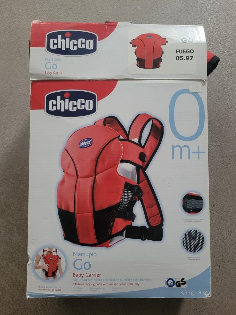 Chicco Go Baby Carrier  (0m+), Ophalen, Zo goed als nieuw, Chicco, Buik