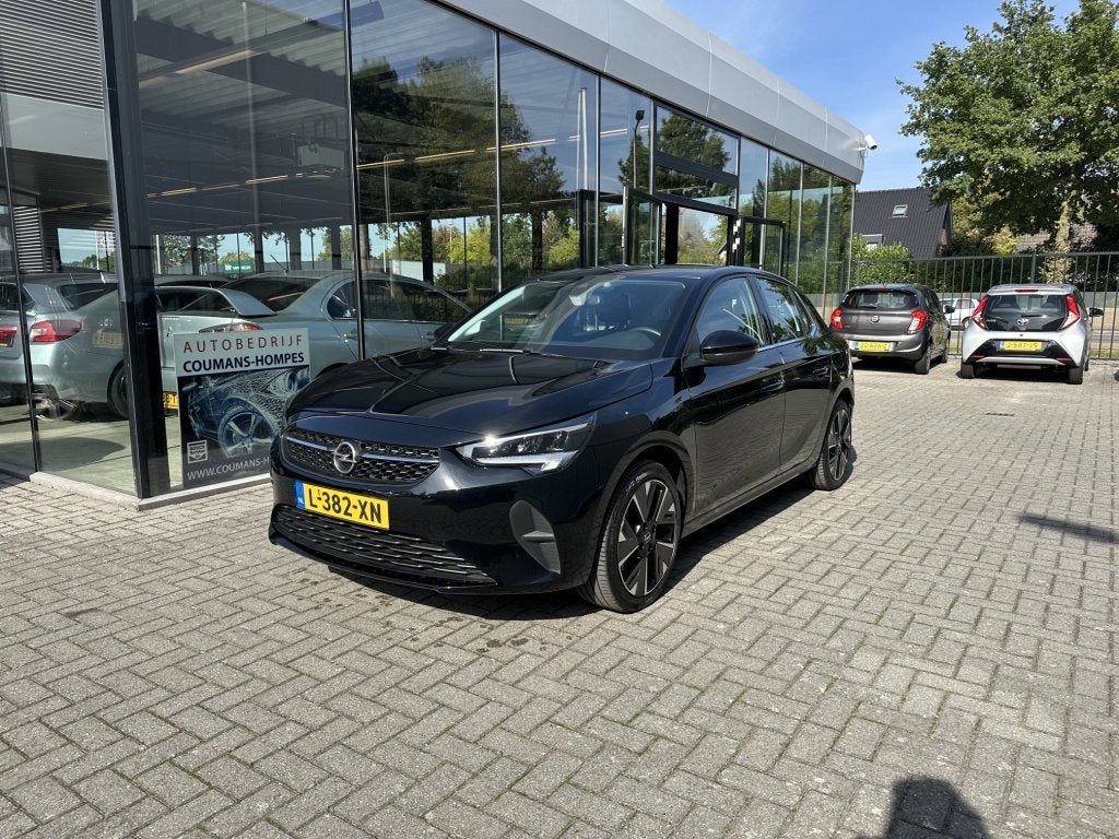 OPEL Corsa 50kWh 136pk Aut (11 kw boordlader) Elegance, 0 cilinders, Gebruikt, Overige carrosserieën, Zwart