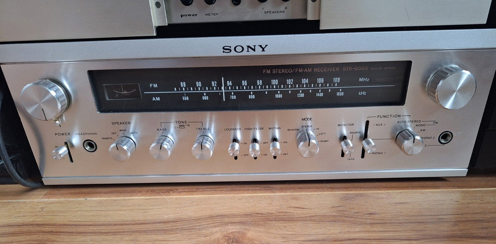 Sony STR-6065 Vintage Stereo Receiver Versterker, Audio, Tv en Foto, Ophalen, Gebruikt, Sony, Minder dan 60 watt