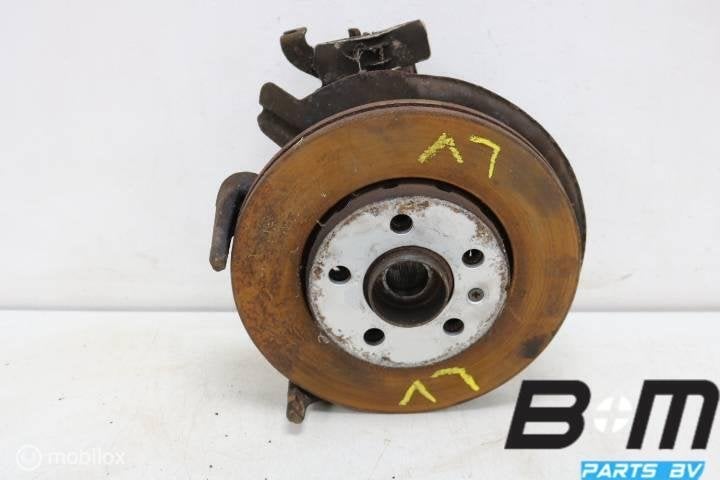 Fusee / wiellagerhuis linksvoor VW Polo 9N 6Q0407255AC