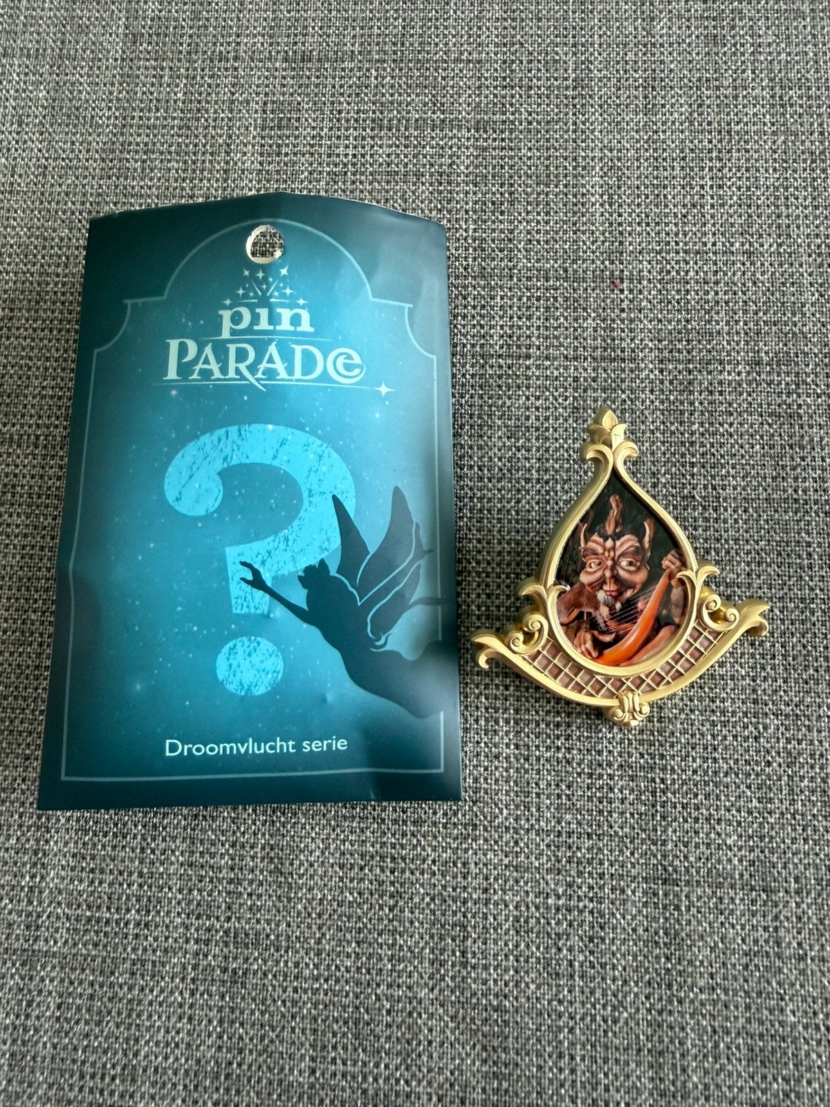 Efteling Droomvlucht Mysterie Pin (Trol met harp ), Verzamelen, Ophalen of Verzenden, Nieuw