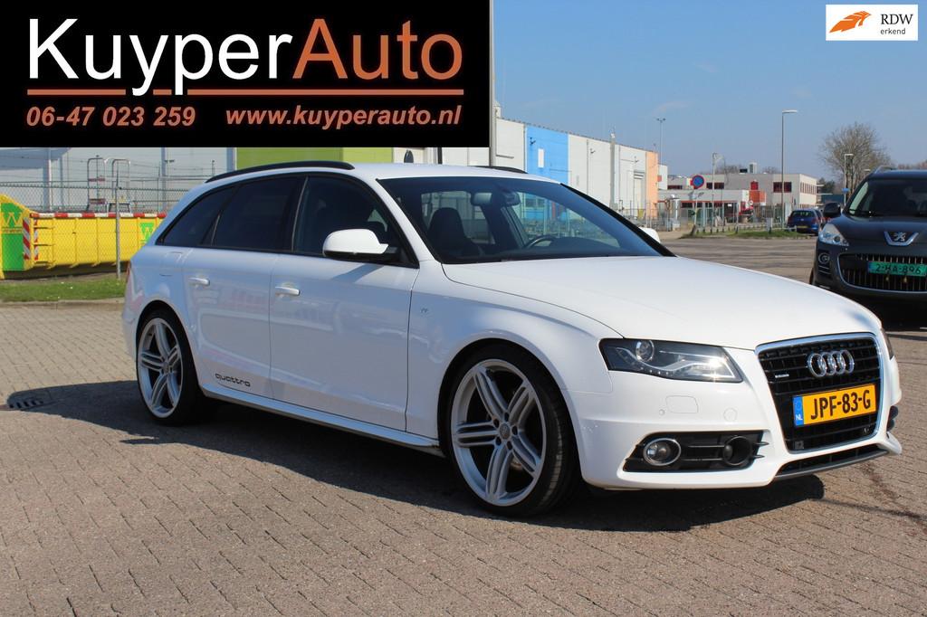 Audi A4 Avant 3.2 FSI quattro, Auto's, Audi, Euro 5, Gebruikt, A4, Wit