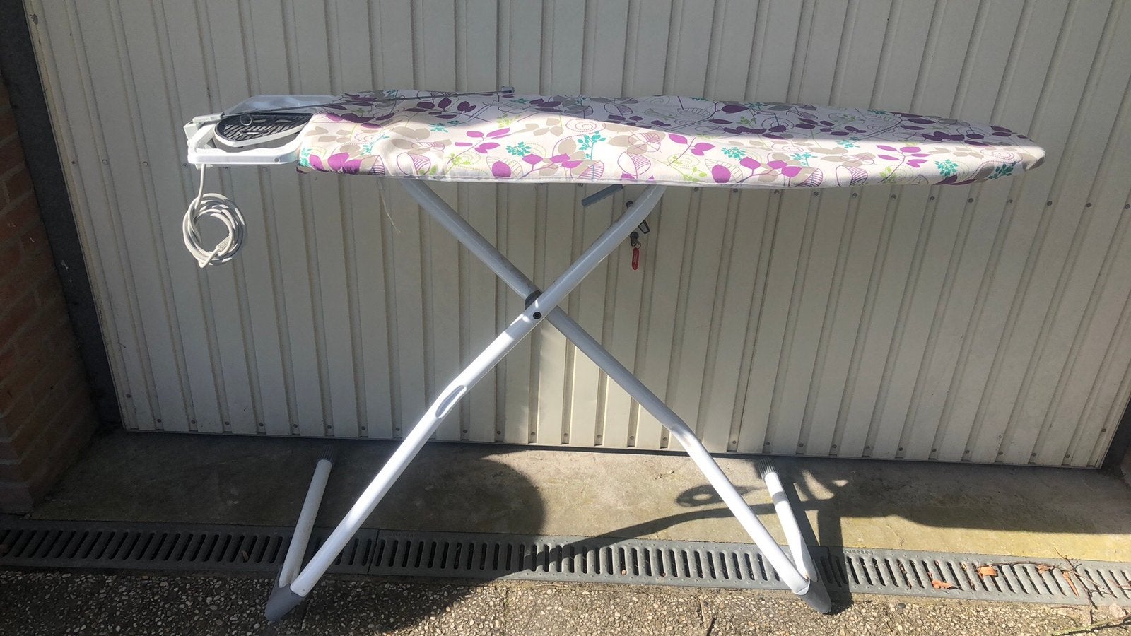 Strijkplank euro gold service 142cm, Ophalen, Gebruikt