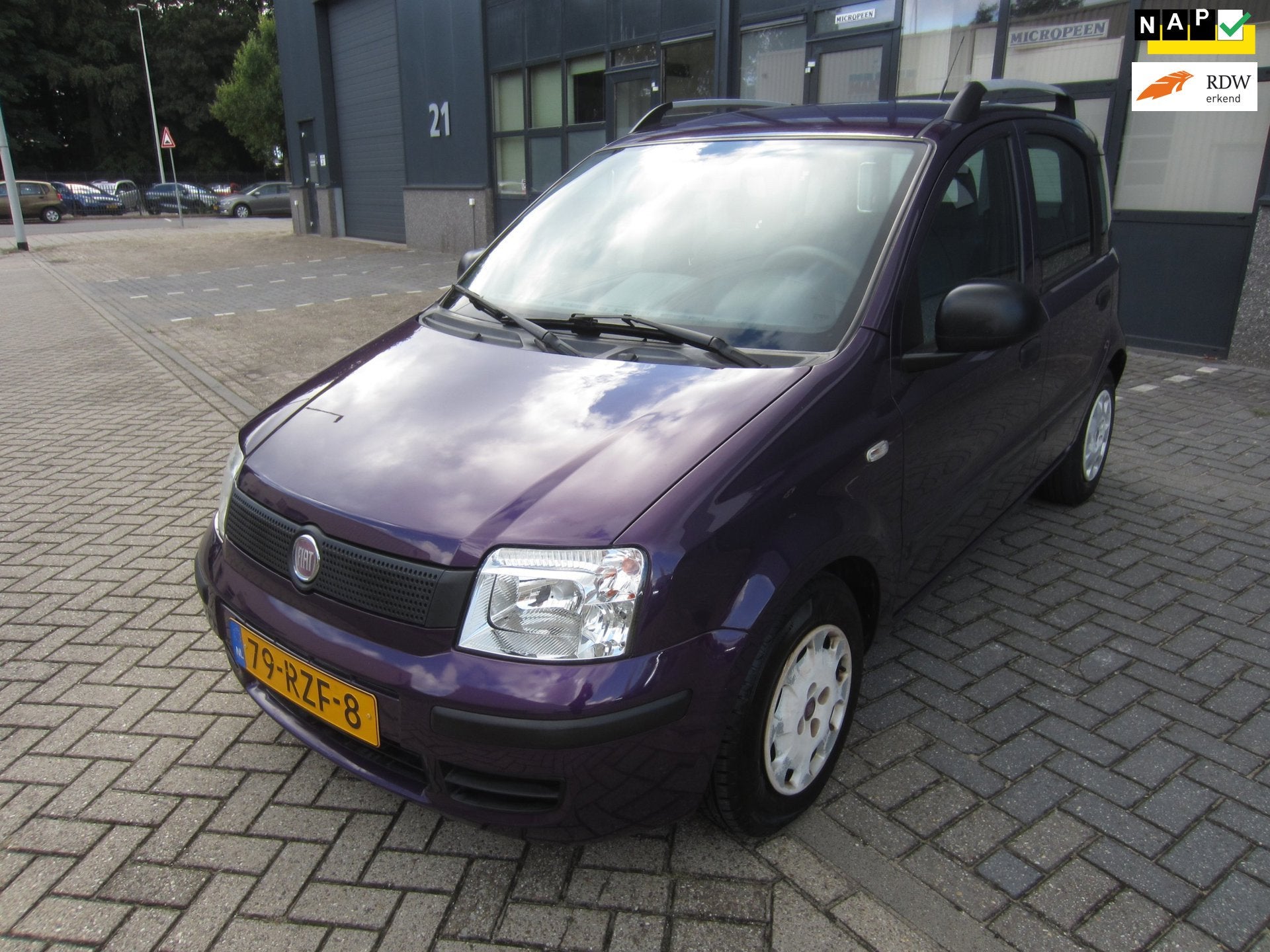 Fiat Panda 1.2 Active 2011 107.000KM NAP! APK!, Euro 5, Gebruikt, 1242 cc, Origineel Nederlands