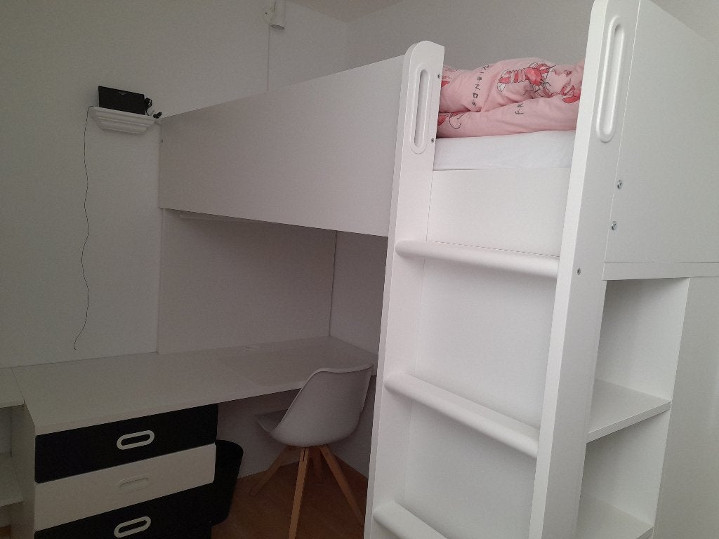 Ikea Stuva/Smastad Tiener slaapkamer exclusief matras, Ophalen, Gebruikt, 90 cm, Eenpersoons