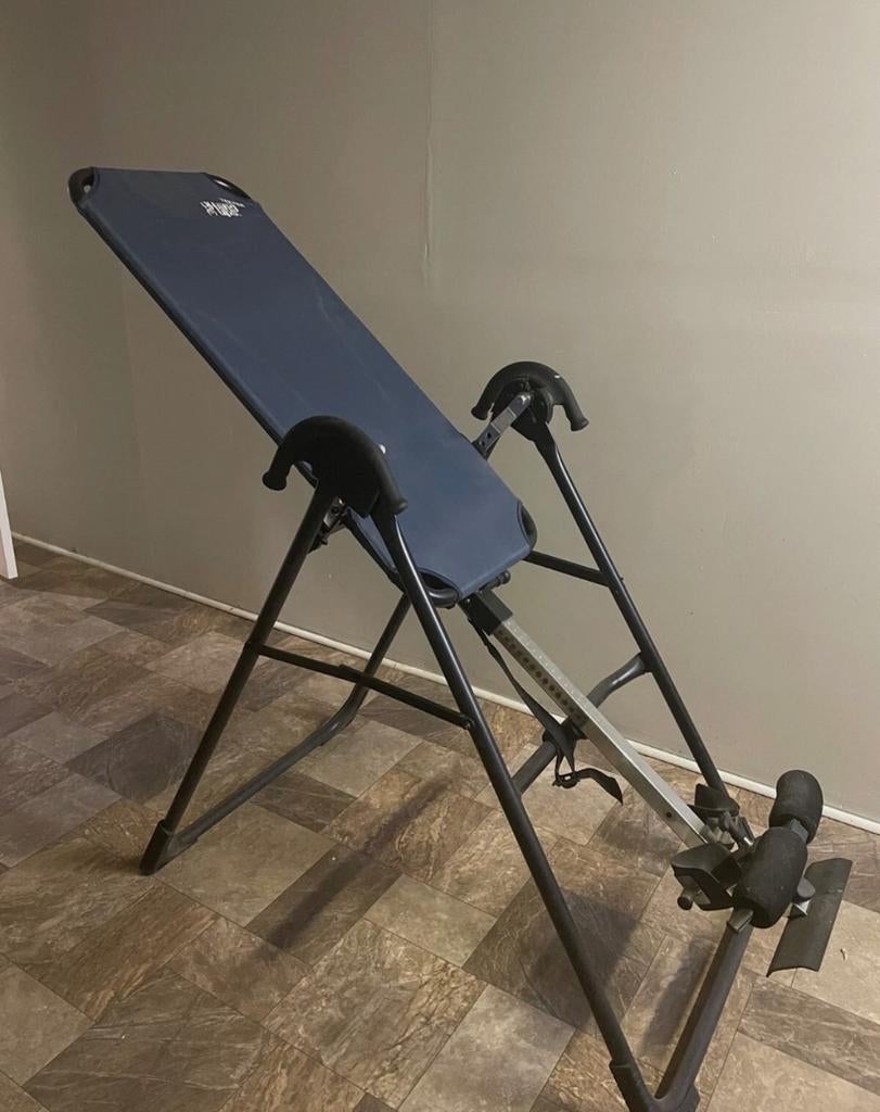 Inverdion table. Rug strecher, Sport en Fitness, Ophalen, Zo goed als nieuw, Rug, Overige typen