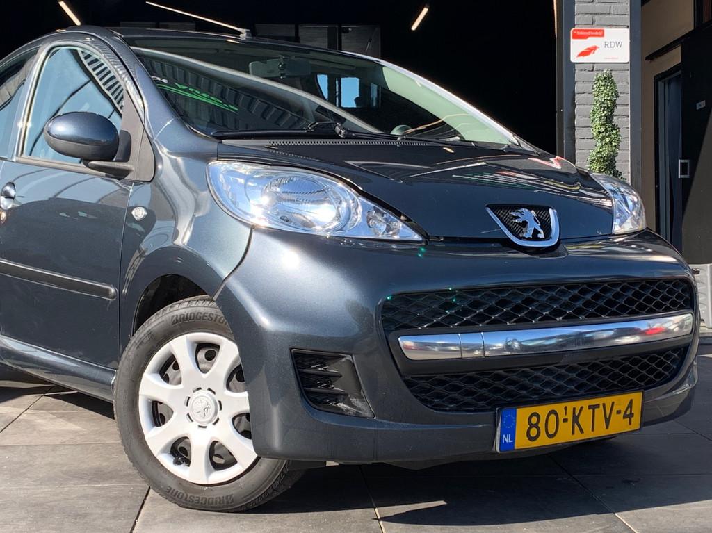 Peugeot 107 1.0-12V XS|AUT|Airco|El.Ramen|NAP|APK|AUX, Auto's, Stof, Gebruikt, Huisgarantie, Met garantie (alle)