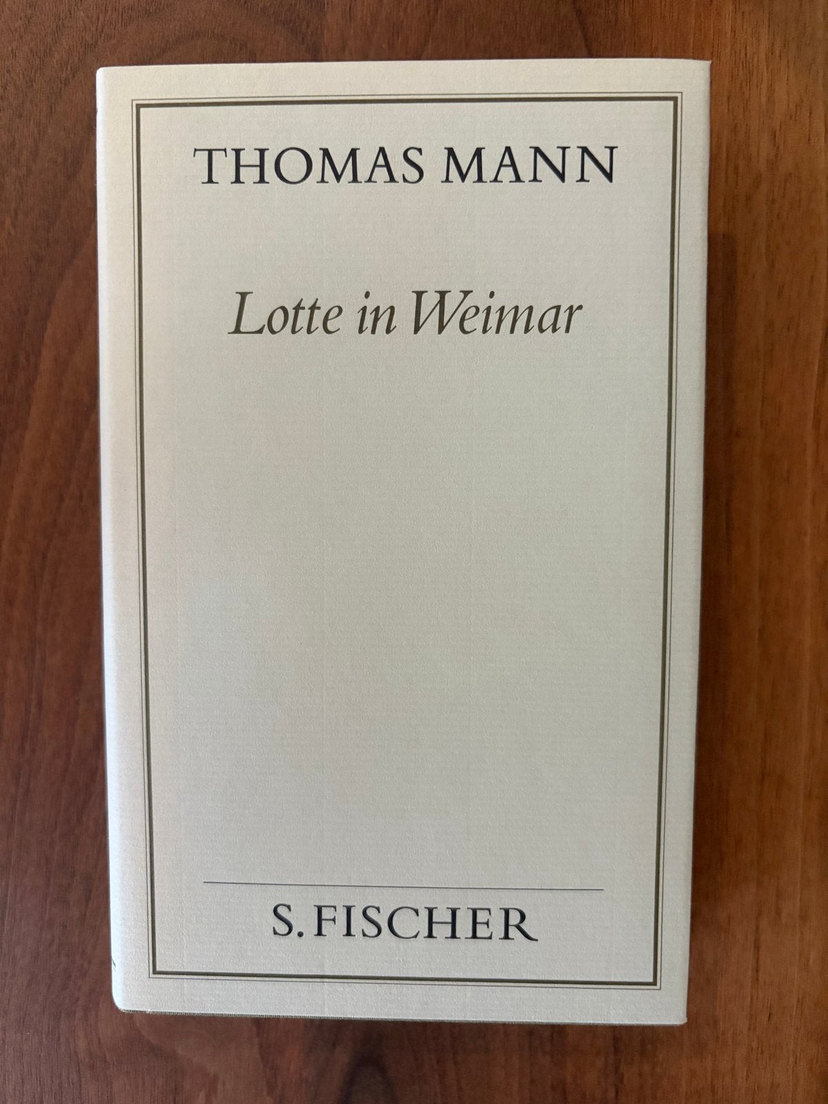 Thomas Mann - Lotte in Weimar (S. Fischer), Ophalen of Verzenden, Nieuw, Europa overig