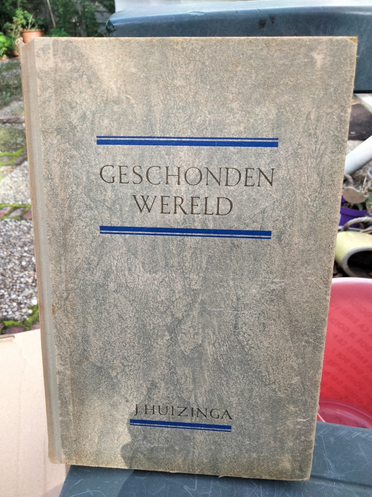 Geschonden wereld J. Huizinga, Verzamelen, Ophalen of Verzenden, Gebruikt, Overige typen
