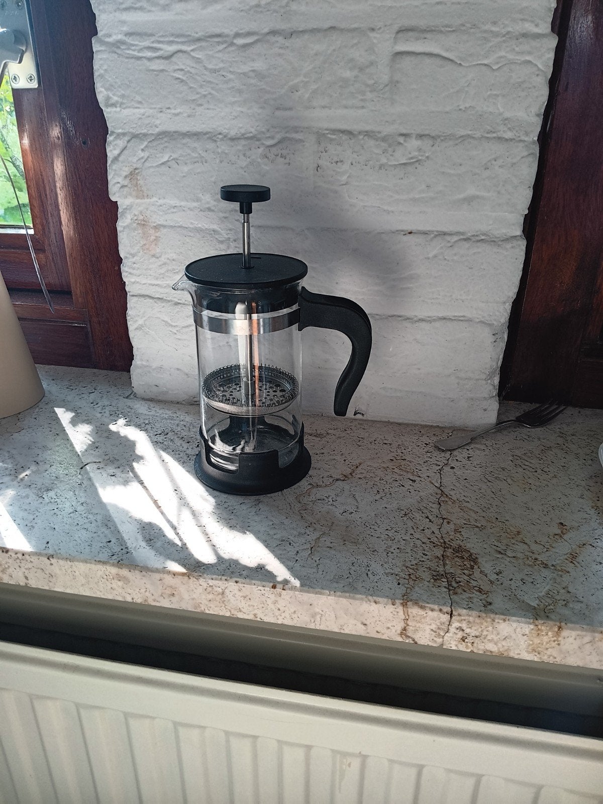 IKEA Cafetière - French Press voor heerlijke koffie, Glas, IKEA, Ophalen of Verzenden, Zo goed als nieuw