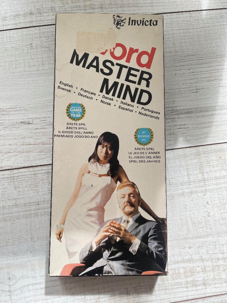 Word Master Mind Vintage Spel, Een of twee spelers, Ophalen of Verzenden, Gebruikt