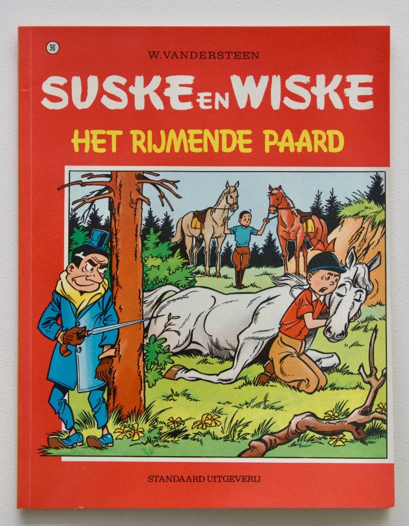 Suske en Wiske - 96. Het rijmende paard (1974), Boeken, Stripboeken, Eén stripboek, Ophalen of Verzenden, Gelezen
