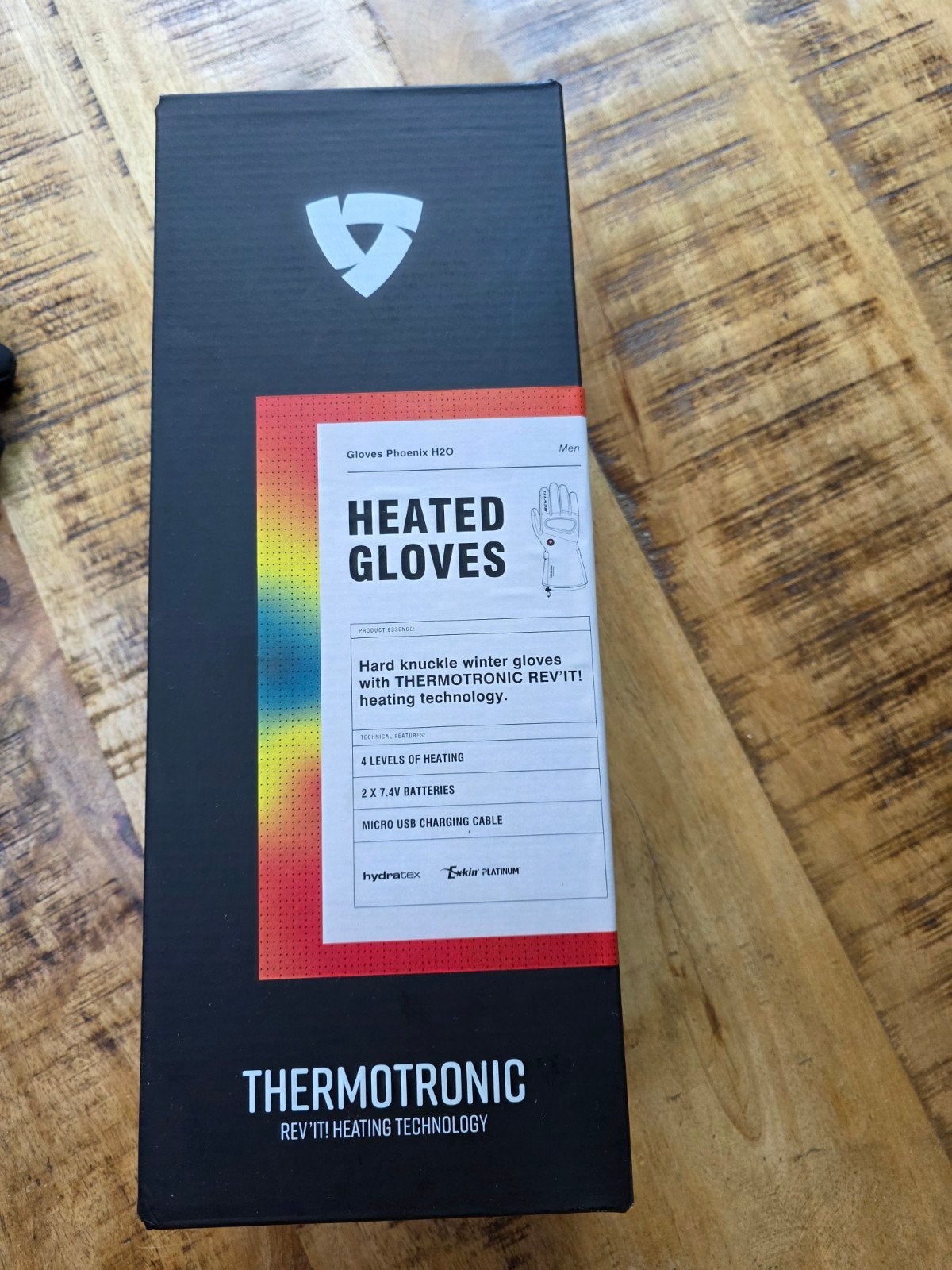 REV'IT! Phoenix H2O Verwarmde Motorhandschoenen als nieuw!!, Motoren, Ophalen, Handschoenen, Rev'it