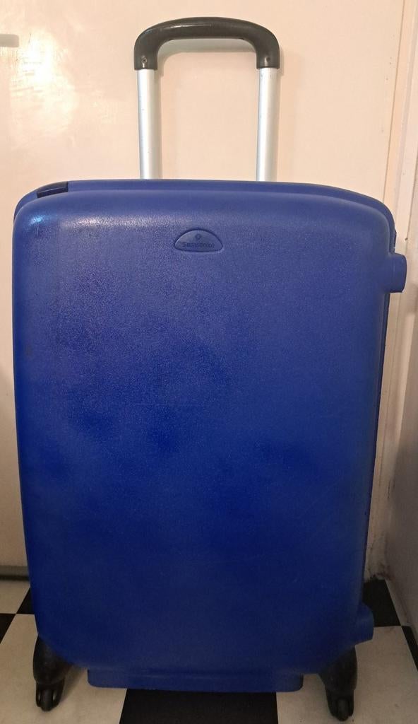 Samsonite grote koffer 4 wielen 80 cm cijferslot Deze koffer, Ophalen of Verzenden, Zo goed als nieuw, Hard kunststof, 70 cm of meer