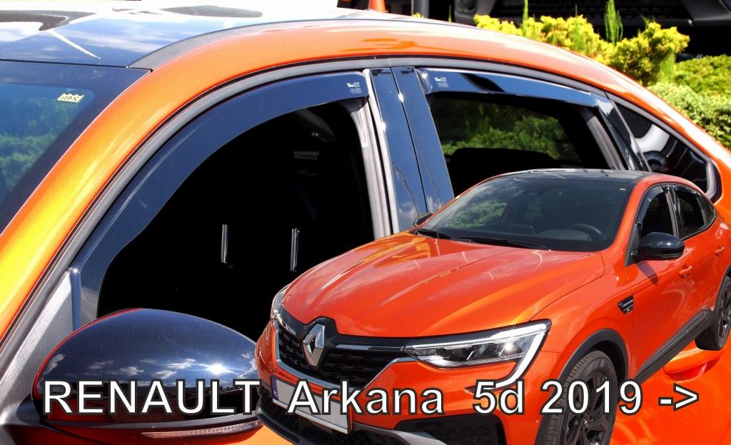 Renault Arkana zijwindschermen raamspoilers fenders visors, Ophalen of Verzenden, Nieuw
