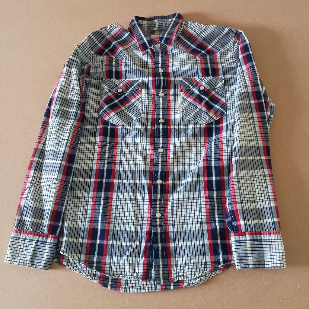 levi's overhemd, Overige kleuren, Gedragen, Levi’s, Halswijdte 39/40 (M)