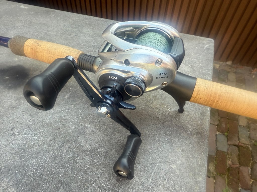 Shimano tranx 401, Watersport en Boten, Ophalen of Verzenden, Zo goed als nieuw, Molen