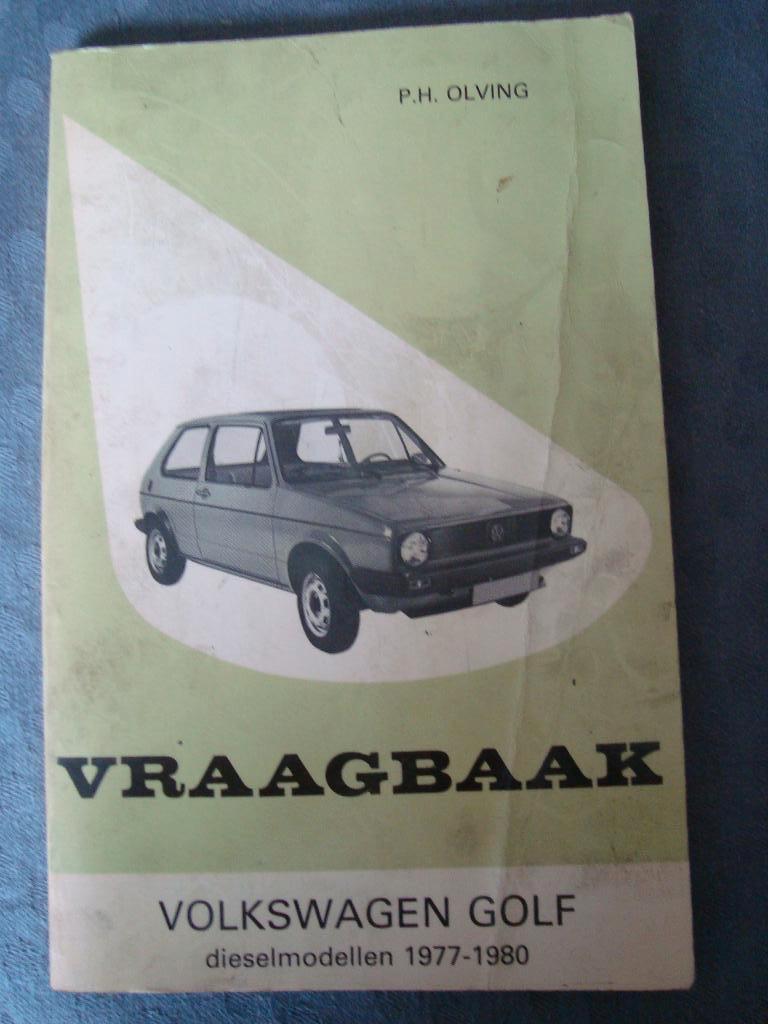 Vraagbaak volkswagen golf dieselmodellen 1977-1980, Ophalen of Verzenden
