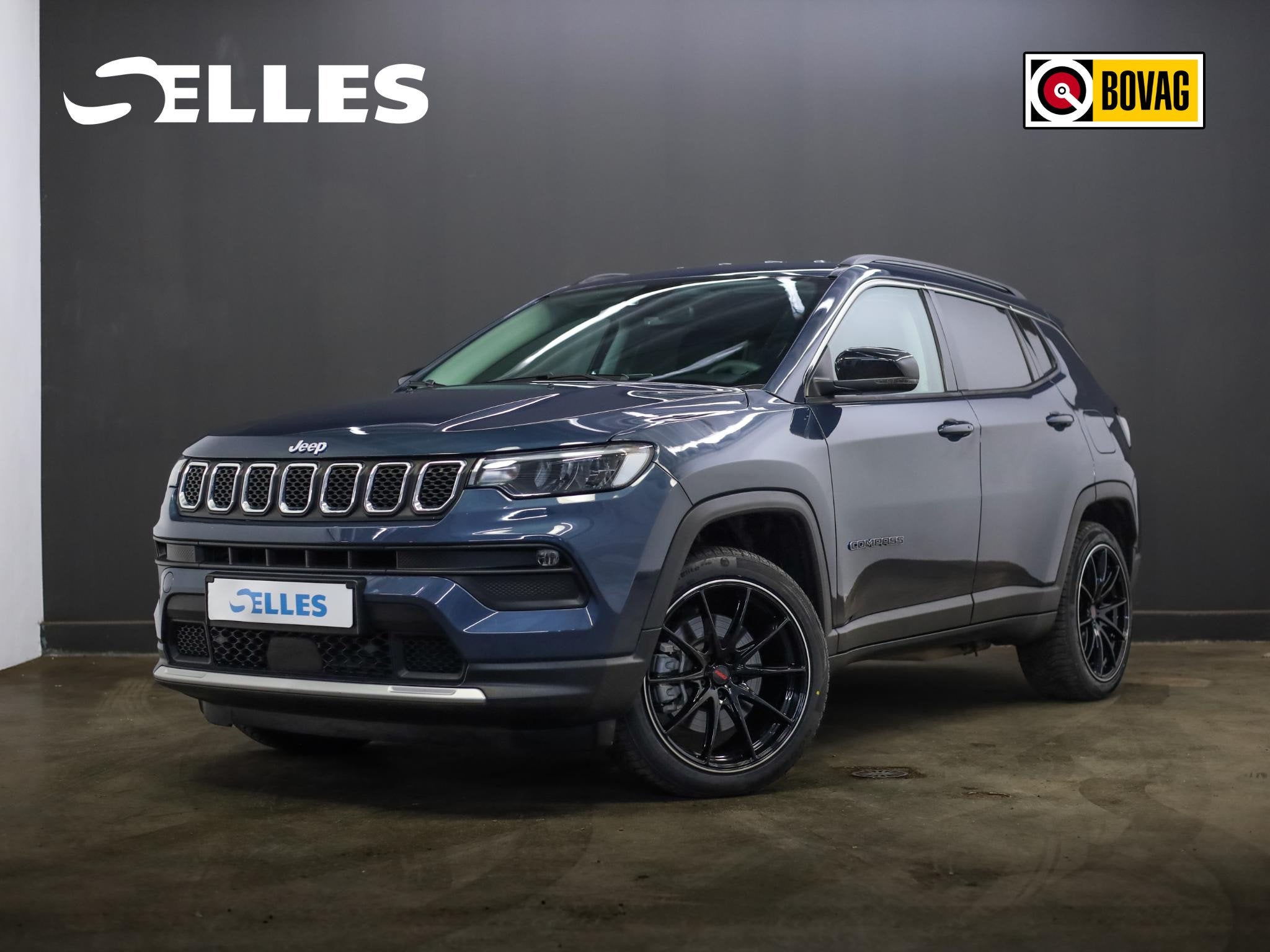 Jeep Compass 4xe 190 Plug-in Hybrid Electric Limited | SOH 9, Automaat, Start-stop-systeem, 4 cilinders, Blauw