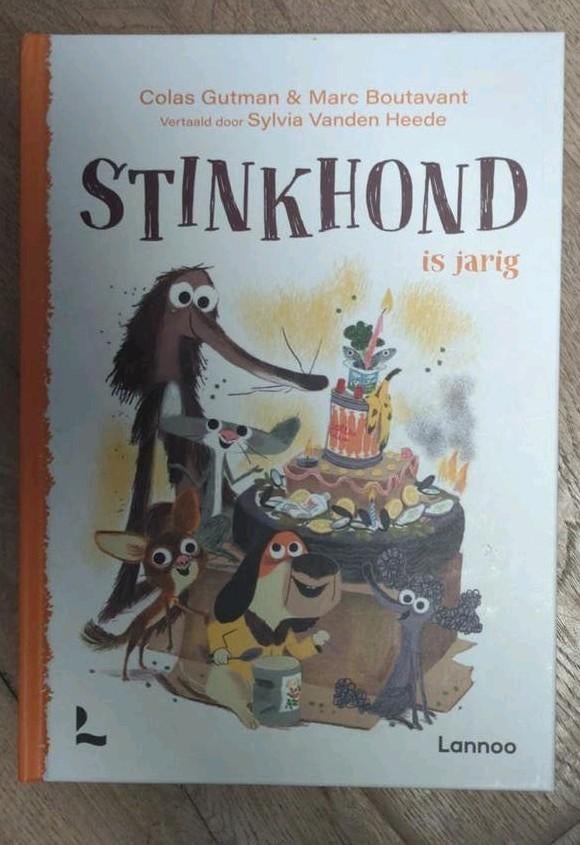 3x Stinkhond: is jarig, op de boerderij & op het strand, Boeken, Ophalen of Verzenden, Zo goed als nieuw, Colas Gutman & Marc Boutavant