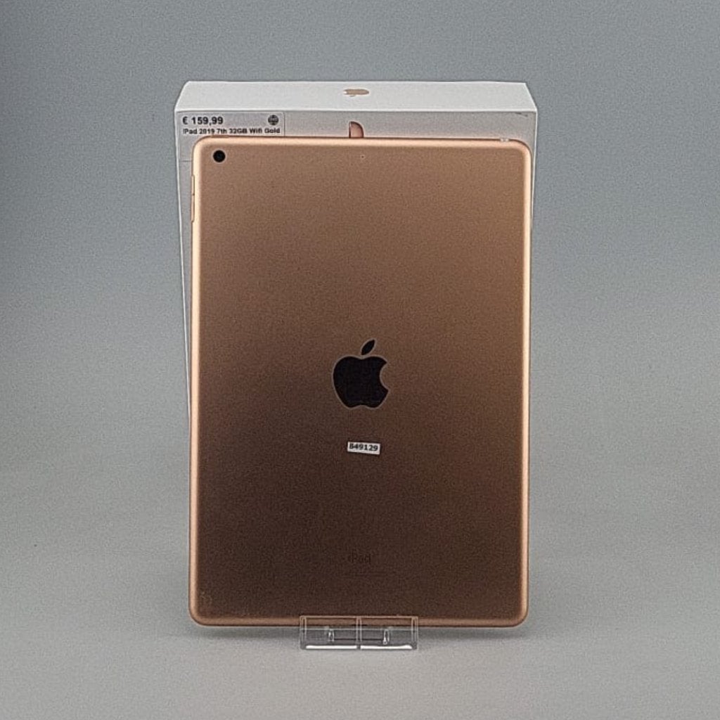 iPad 2019 7th 32GB Wifi Gold Bat: 85% IOS 18.7.3, Apple, Gebruikt, Support@apple.com, One Apple Park Way
Cupertino, CA 95014
United States