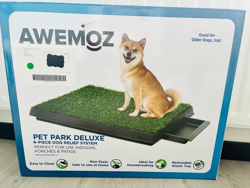 Hondentoilet Kunstgras puppy training met 2 Matten, Dieren en Toebehoren, Overige merken, Ophalen of Verzenden, Nieuw, Overige typen