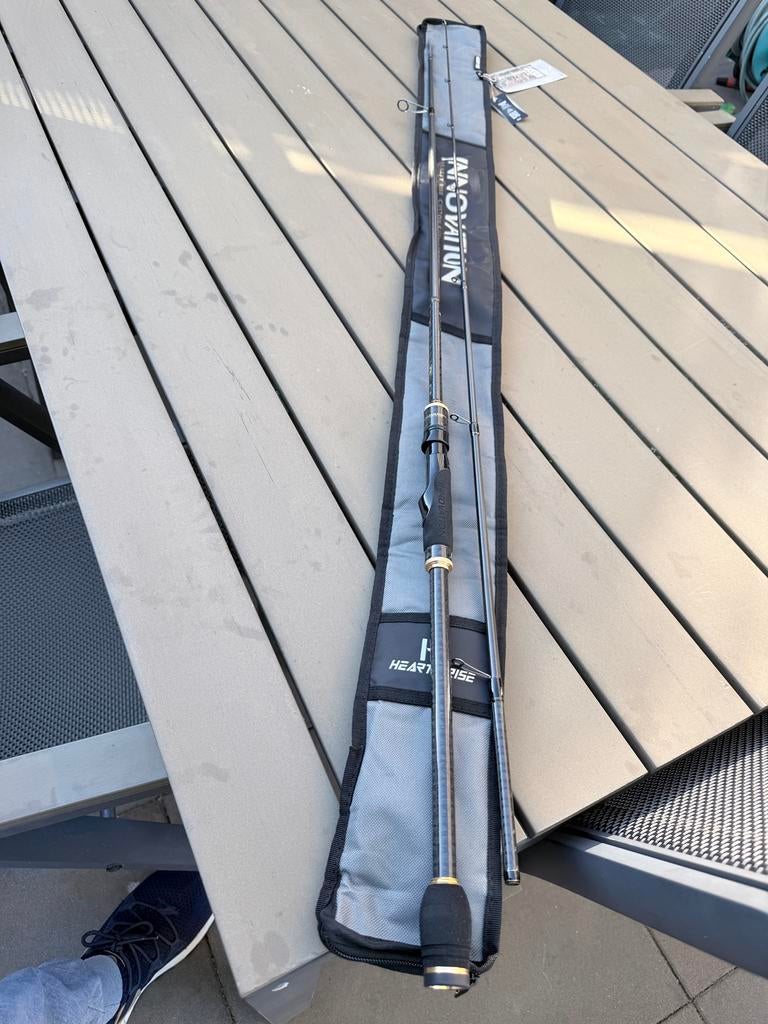 Hearty Rise Innovation 2.4 m 10-45 g ZGAN, Watersport en Boten, Ophalen of Verzenden, Zo goed als nieuw, Werphengel
