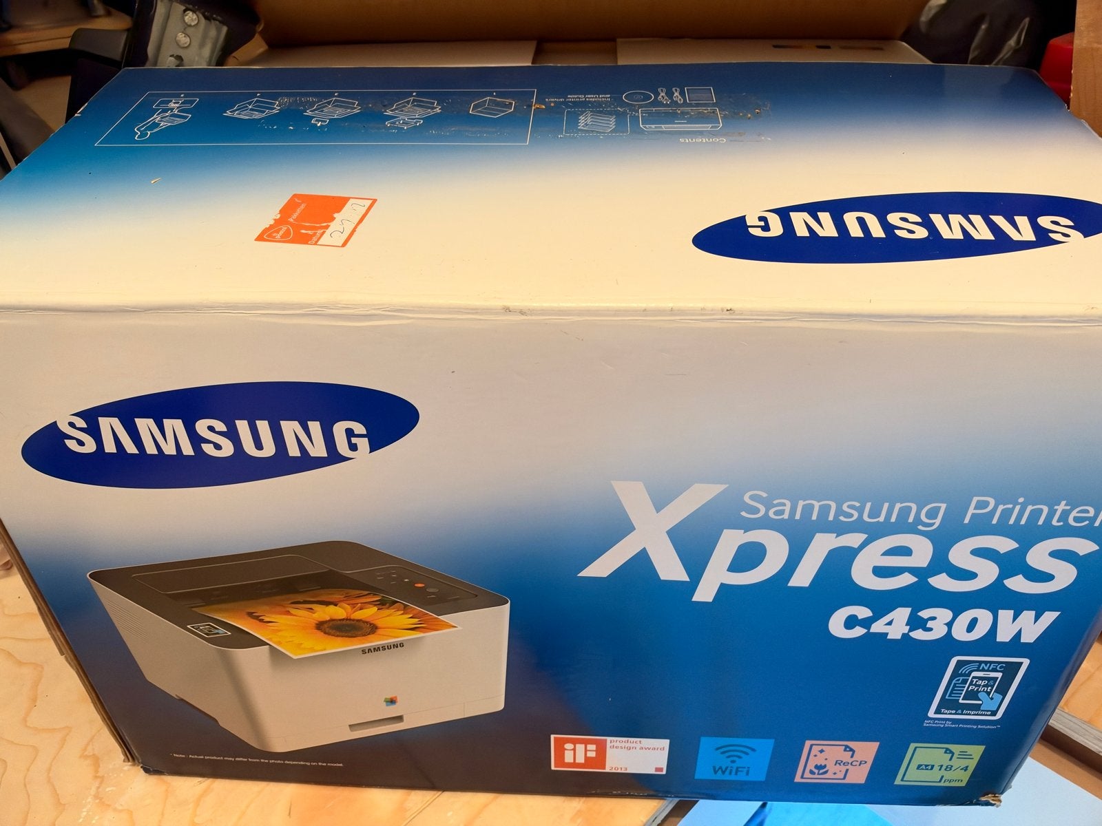Samsung Xpress C430W Laserprinter - Zo goed als nieuw, Printer, Ophalen of Verzenden, Nieuw, Kleur printen