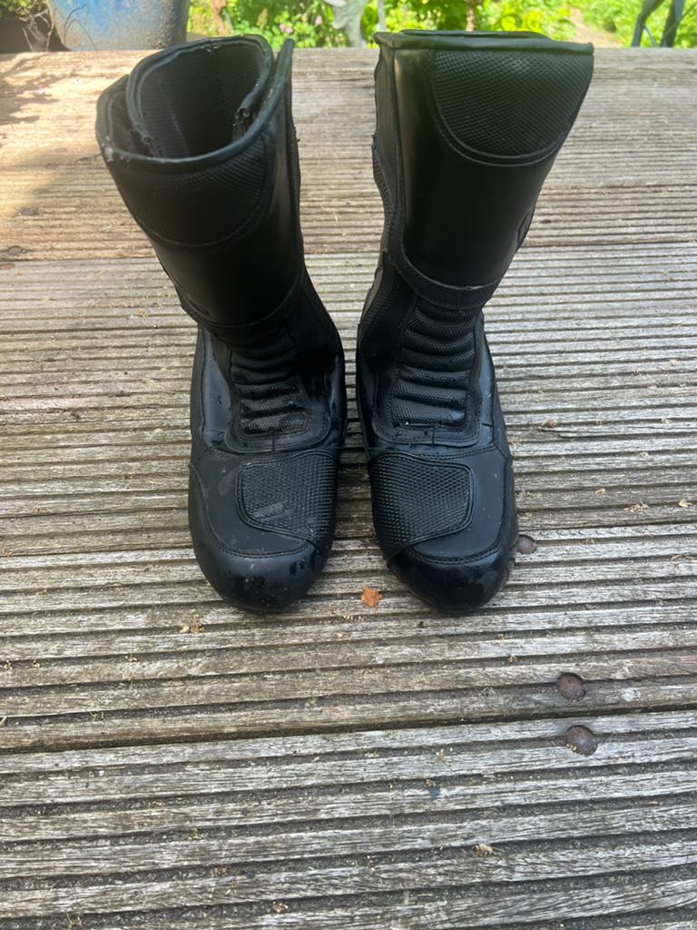 Motorlaarzen Nitro 45, jack MQP XL en broek GC XXL, Motoren, Kleding | Motorkleding, Ophalen of Verzenden, Tweedehands, Heren