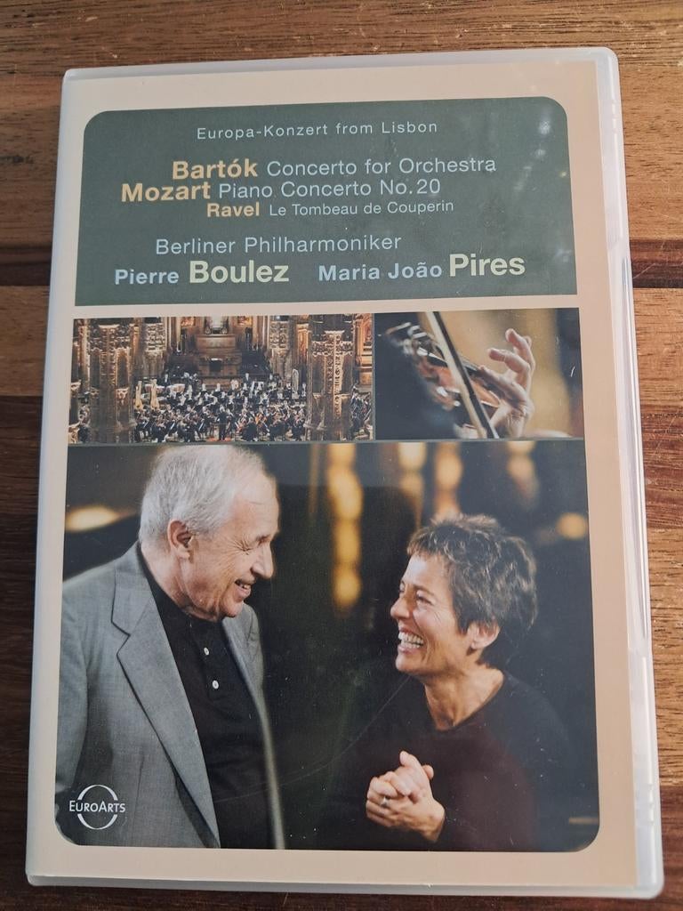 Boulez, pires: europa-konzert from lisbon (bartok, ravel..), Alle leeftijden, Verzenden, Zo goed als nieuw, Muziek en Concerten