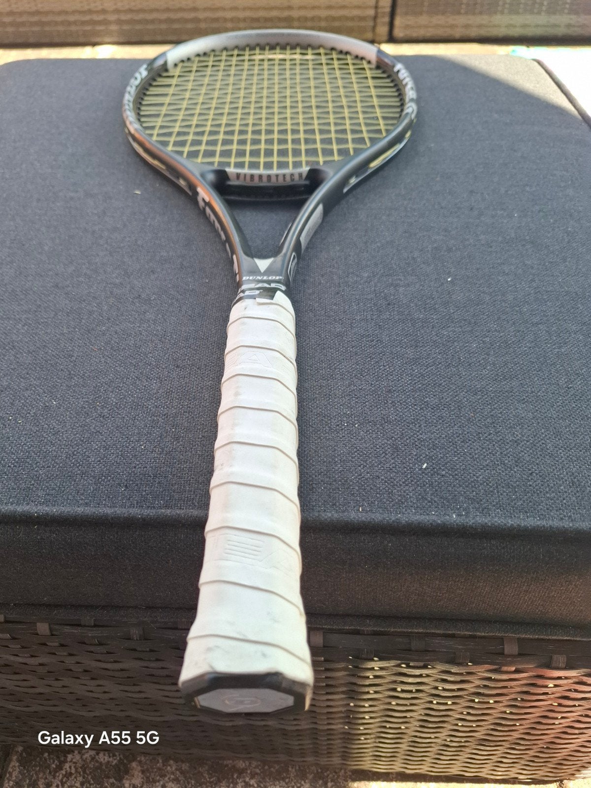 Dunlop Force Ti Tennisracket - Gebruikt L3, Sport en Fitness, Tennis, Gebruikt, Dunlop Sports, Onbekend, Ophalen of Verzenden