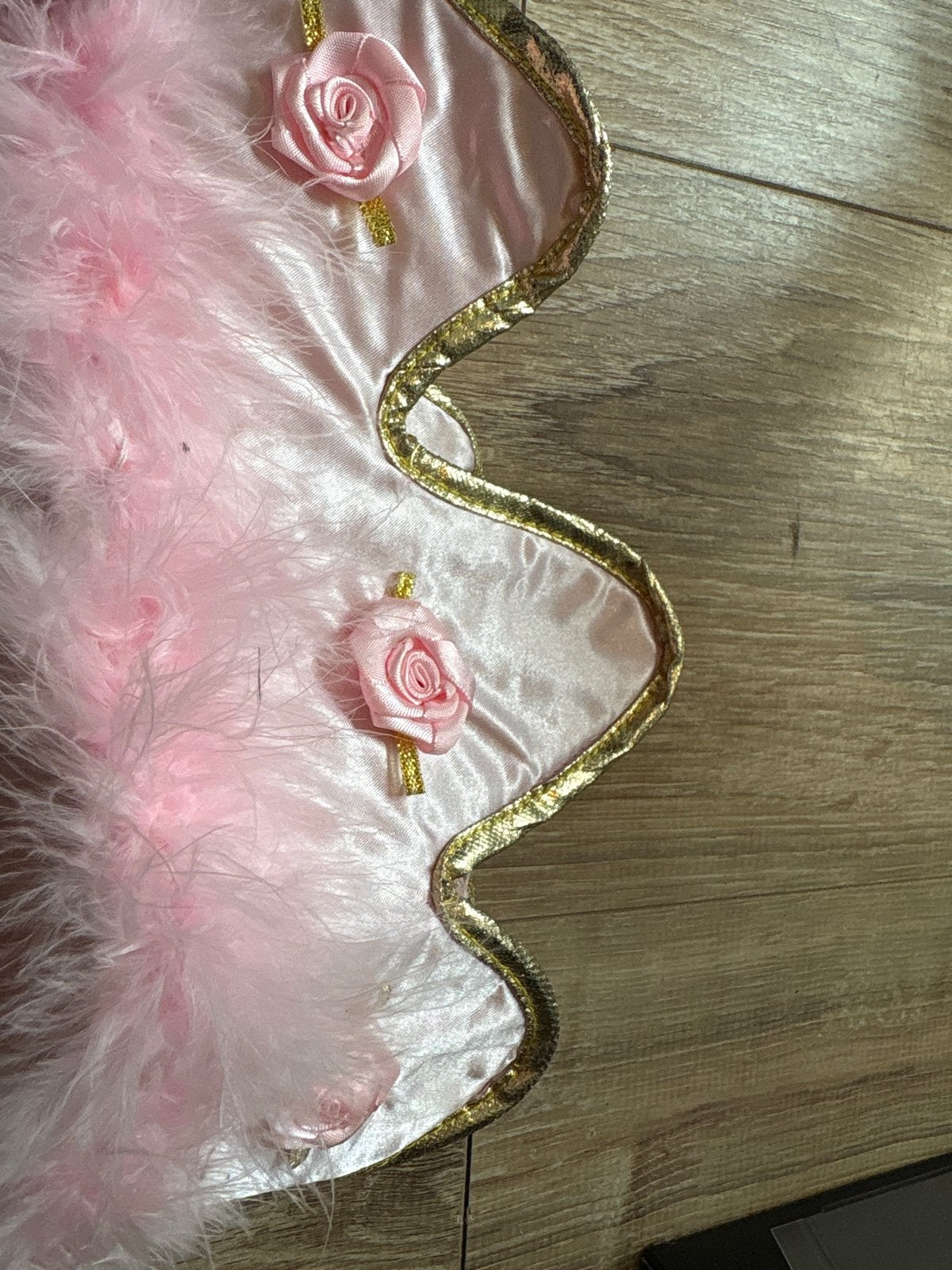 Carnaval Prinsessen Kroon - Roze met Veren en Rozen, Ophalen of Verzenden, Gedragen, Carnaval, Accessoires