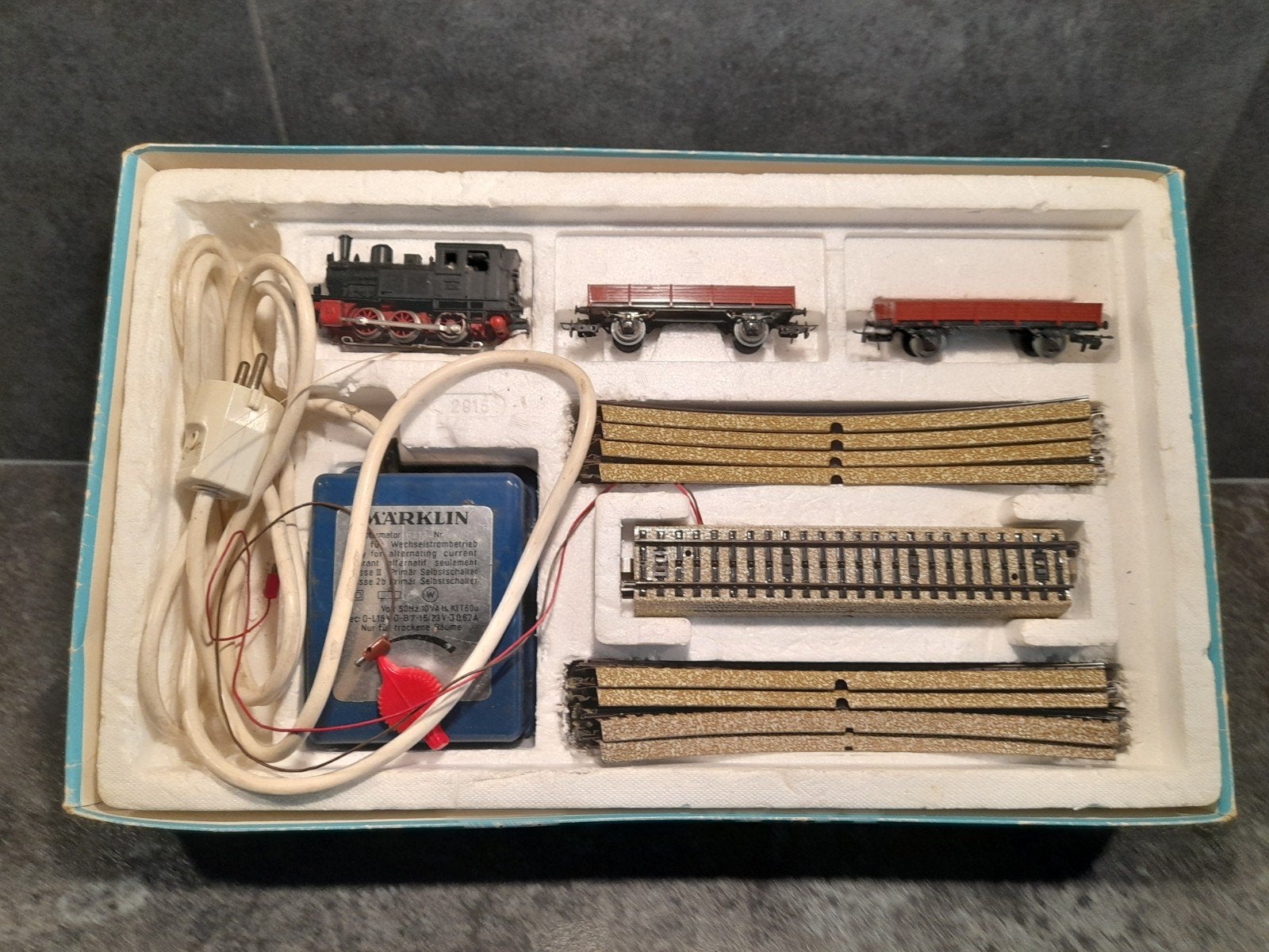 Marklin startset zeer oud. 1, Wisselstroom, Ophalen of Verzenden, Analoog, Märklin