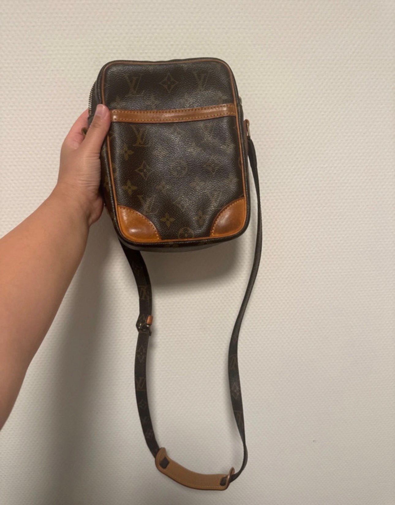 Louis Vuitton Danube, Ophalen, Zo goed als nieuw, Bruin