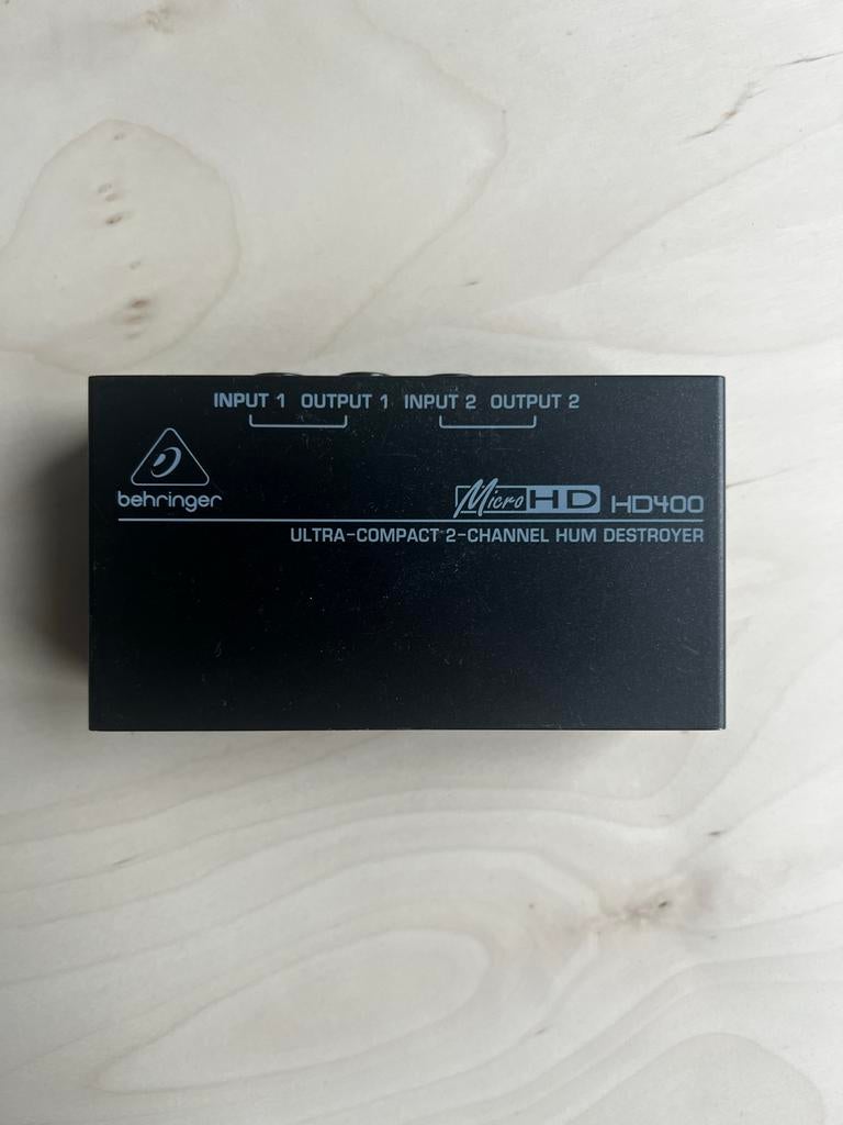 Behringer MicroHD HD400 Hum Destroyer, Ophalen, Gebruikt, Overige typen