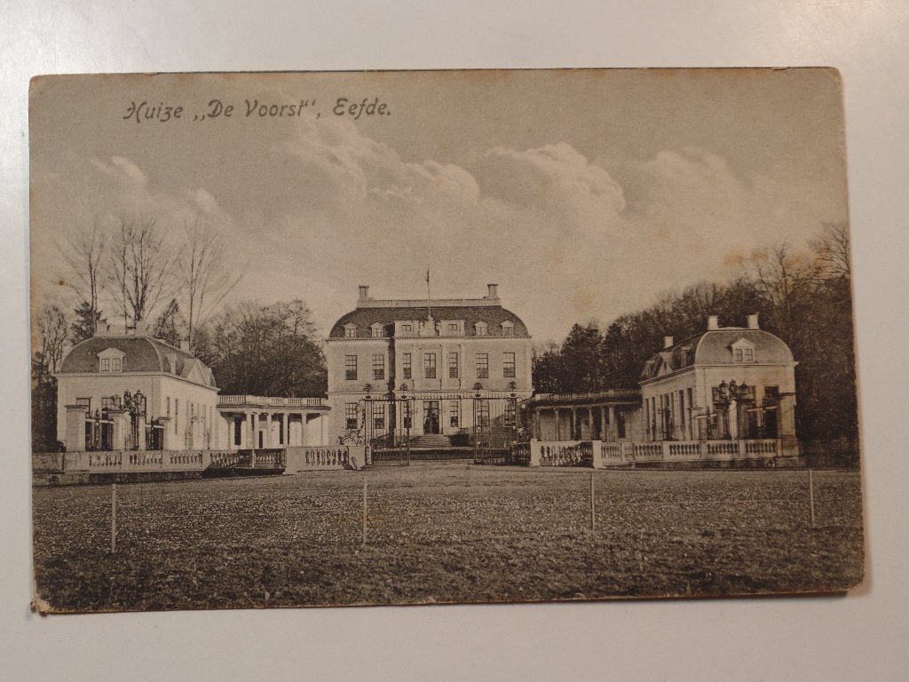 Huize de Voorst Eefde, Verzenden, Voor 1920, Gelopen, Gelderland